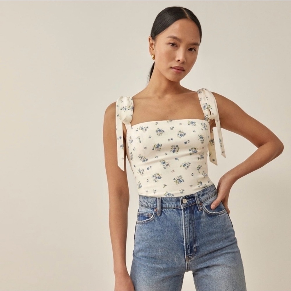 Reformation Ellora Top, Color: Blaire